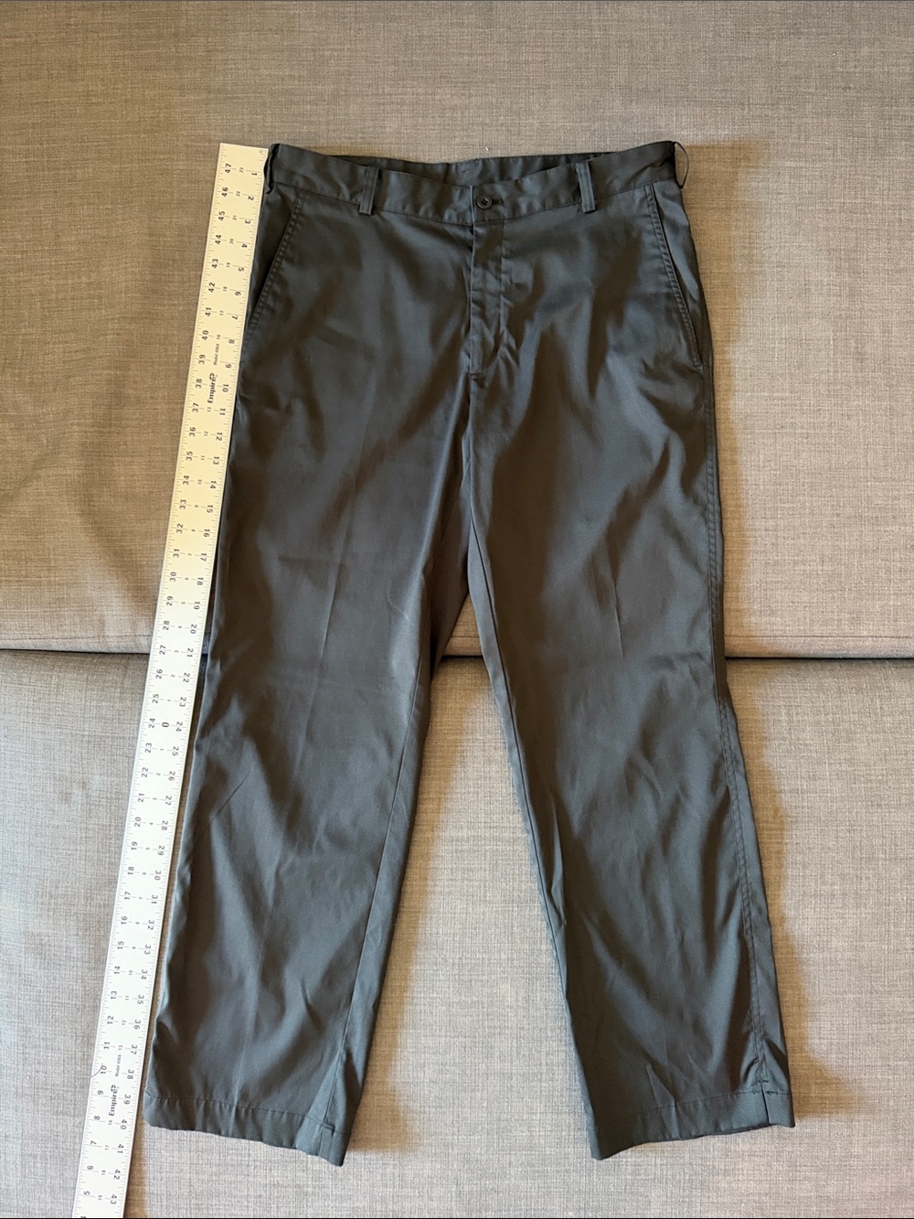 Nike Golf 33x30 Men's Straight-Leg Chino Pants - Black